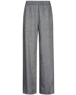 Eleventy Wide Trousers - Grey