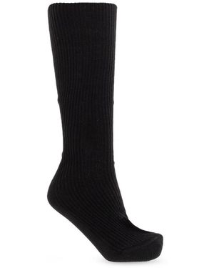 DSquared² Ondergoed ,Zwart ,Katoen Ribbed Cotton Socks