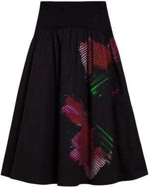 Desigual Midi Skirts - Black