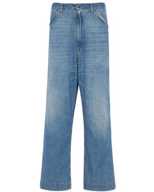 Maison Margiela Straight Jeans - Blue