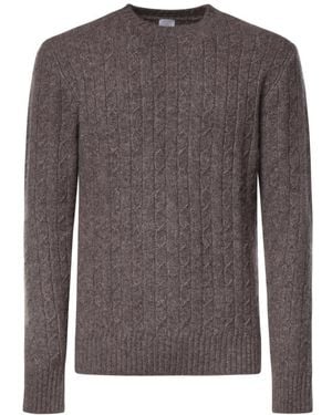 Eleventy Pullover Mit Rundhalsausschnitt - Braun