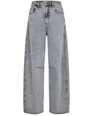 Lolly's Laundry Wide Jeans - Grey