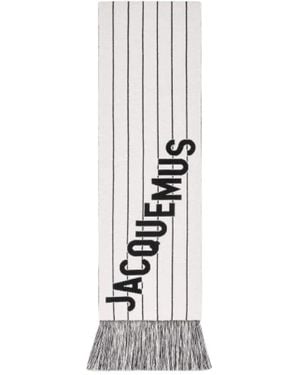 Jacquemus Winter Scarves - Blanc