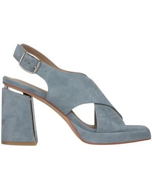 Alma En Pena. High Heel Sandals - Blue