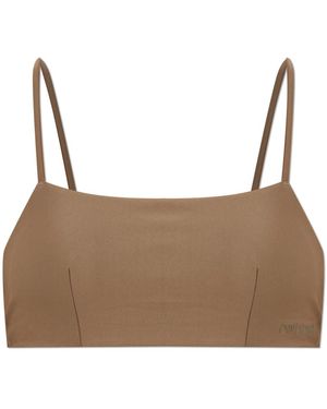 Rethinkit Studios Badmode ,Bruin ,Polyester Bay Bikini Top
