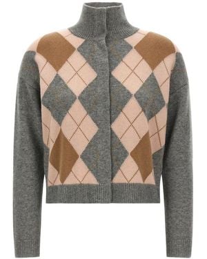 Max Mara Pacche Cardigan - Grau