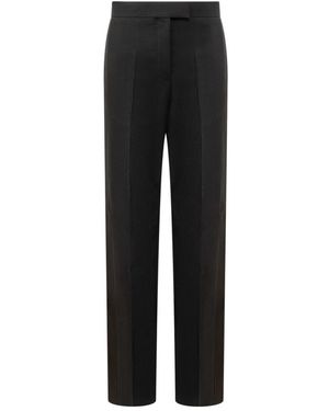Ferragamo Straight Trousers - Negro