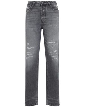 DIESEL Grijze Jeans Aw25 Dameskleding - Grijs