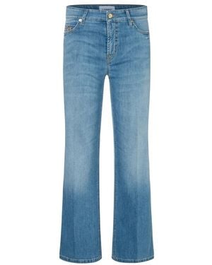 Cambio Cropped Jeans - Bleu