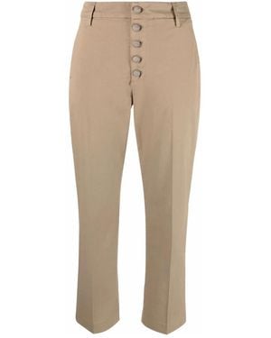 Dondup Cropped Pants - Natural