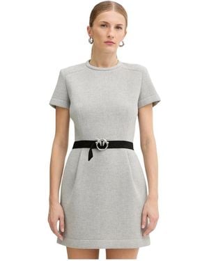 Pinko Short Dresses - Gris
