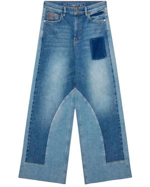 HEYANNO Wide Jeans - Blu