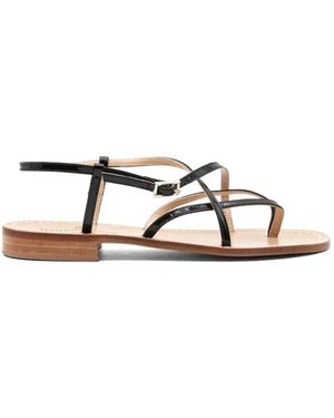 Paolo Ferrara Flat Sandals - Neutro