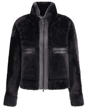 Brunello Cucinelli Faux Fur & Shearling Jackets - Nero