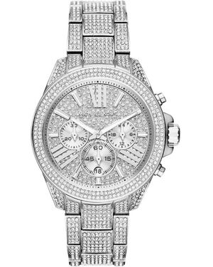 Michael Kors Accessoires ,Grijs ,Wren Chronograph Horloge - Metallic