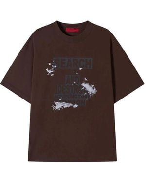 Acupuncture T-Shirts - Brown
