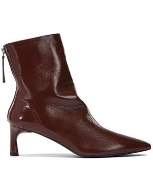 Halmanera Heeled Boots - Brown