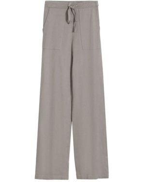 Majestic Filatures Wide Trousers - Grigio