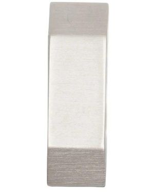 Rick Owens Accessoires ,Grijs ,Beveled Oorbel - Wit