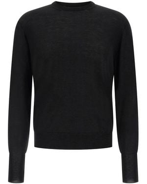 Ma'ry'ya Round-Neck Knitwear - Negro