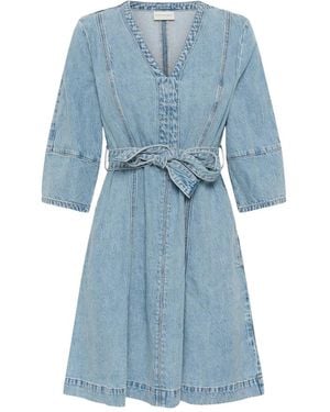 Kaffe Short Dresses - Azul