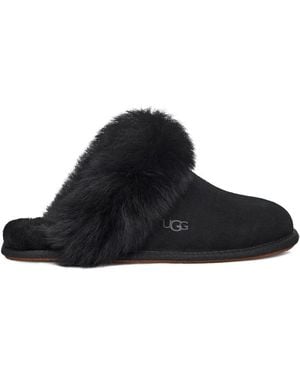 UGG Schoenen ,Zwart ,Wol Scuff Sis Pantoffels