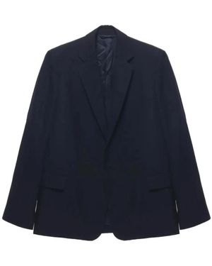 Carven Double-Breasted Jacke - Blau