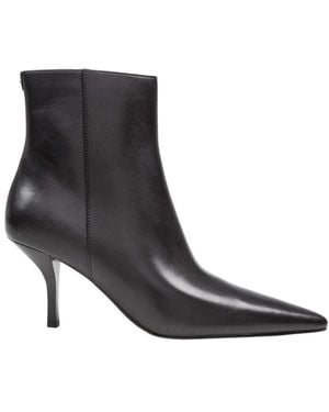 Michael Kors Michael Selina Side Zip Booties - Black
