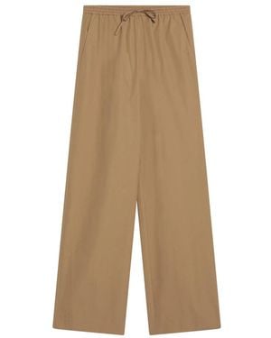 Loulou de Saison Wide Trousers - Natural