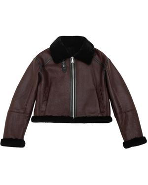 Just things we like Leather Jackets - Marrón