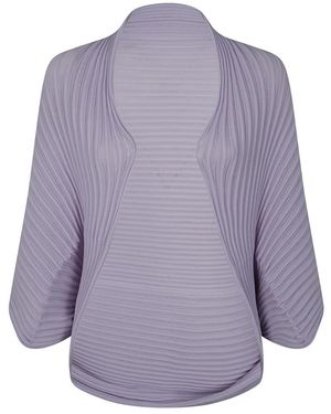 Issey Miyake Stream Cardigan - Paars
