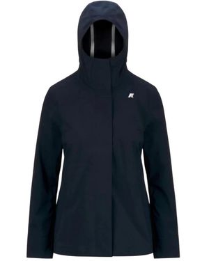K-Way Rain Jackets - Blue