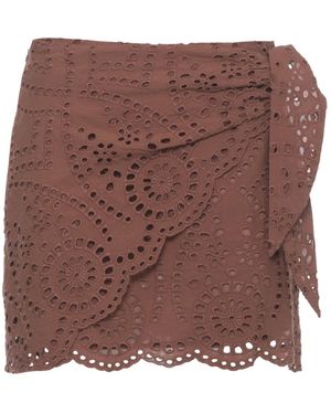 MC2 Saint Barth Short Skirts - Marrón