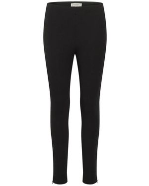 Part Two Slim-Fit Trousers - Negro