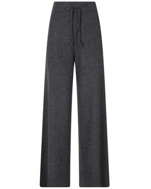 Weekend by Maxmara Broeken ,Grijs ,Wol Pantalon Sport Camal Ancho - Blauw