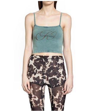 KNWLS Tops ,Blauw ,Katoen Cally Cami