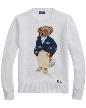Polo Ralph Lauren Long Sleeve Tops - White