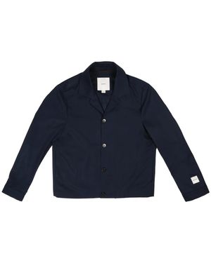 Calvin Klein Boxy Shacket - Blauw