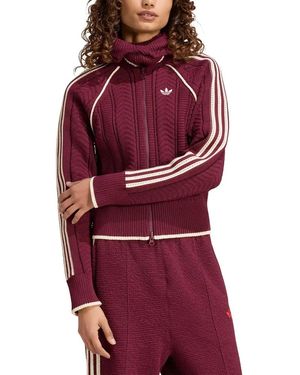 adidas Fitness ,Rood ,Polyester Sst Track Top