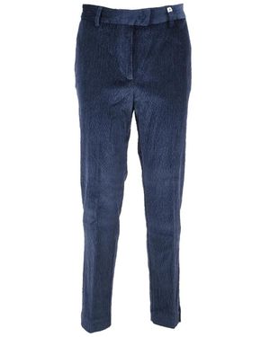 Myths Slim-Fit Trousers - Azul