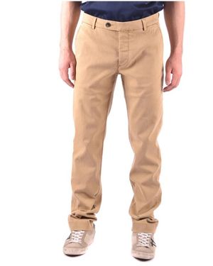 Jacob Cohen Straight Trousers - Natural