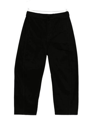 Lemaire Wide Trousers - Black