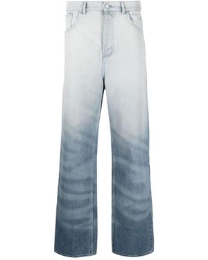 BOTTER Jeans ,Blauw ,Katoen Crystal-Embellished Wide Leg Jeans