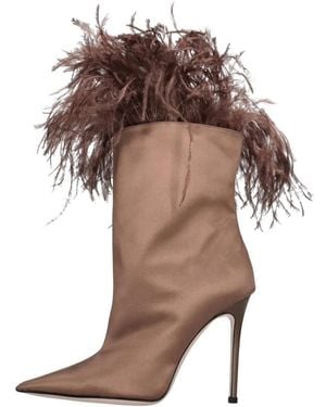 Gedebe Heeled Boots - Marrone