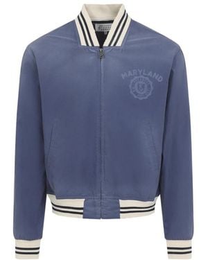 Maison Margiela Bomber Jackets - Blue