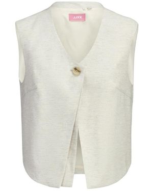 Jack & Jones Jassen ,Grijs ,Leer Vest