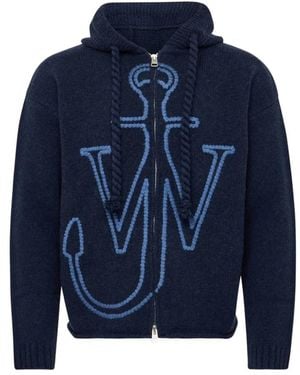 JW Anderson Hoodies - Blauw