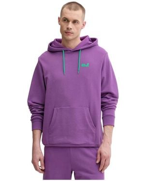Jack Wolfskin Long Sleeve Training Tops - Morado