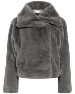 Inwear Faux Fur & Shearling Jackets - Grey