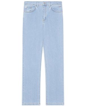 Gcds Straight Fit Jeans - Blue
